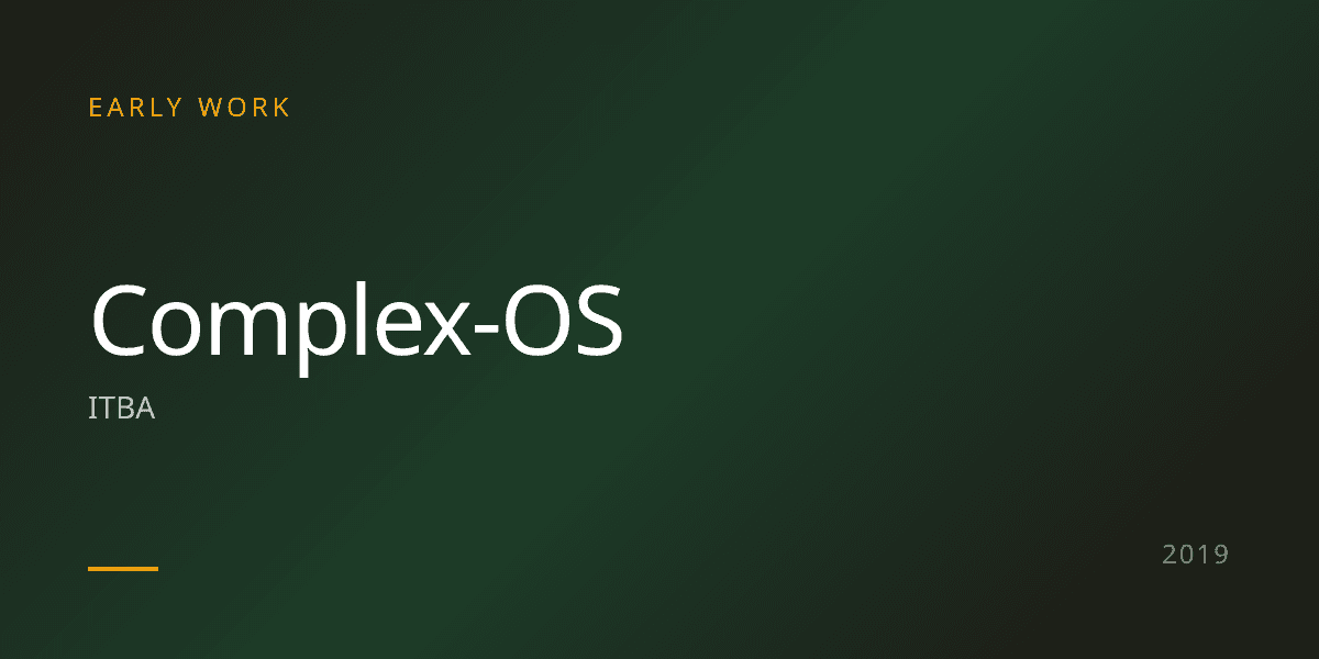 Complex-OS banner