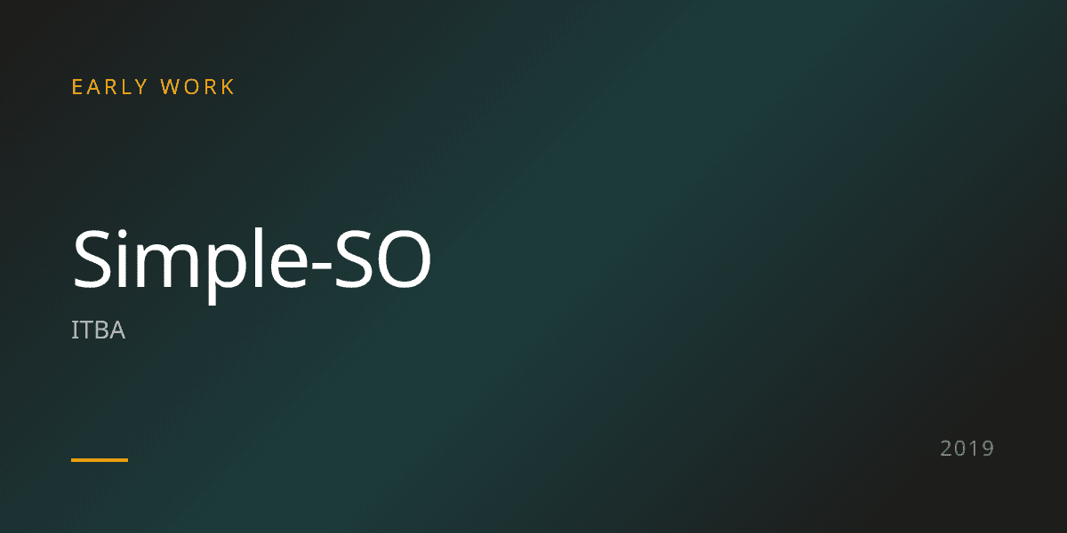 Simple-SO banner