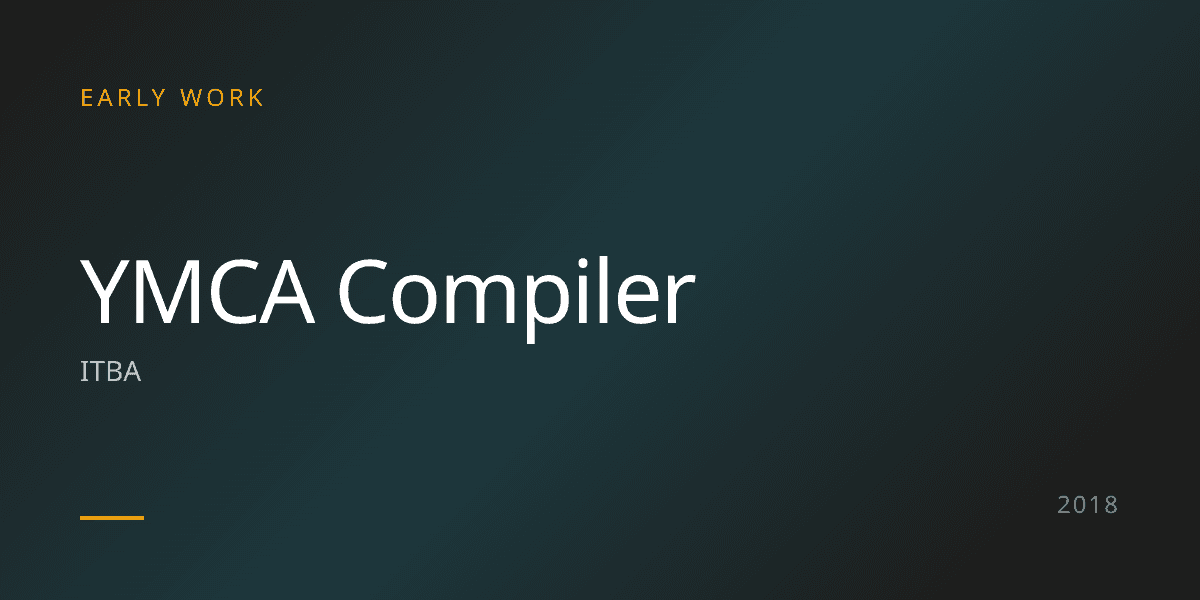 YMCA Compiler banner